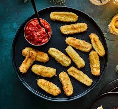 Mozzarella Sticks Plated